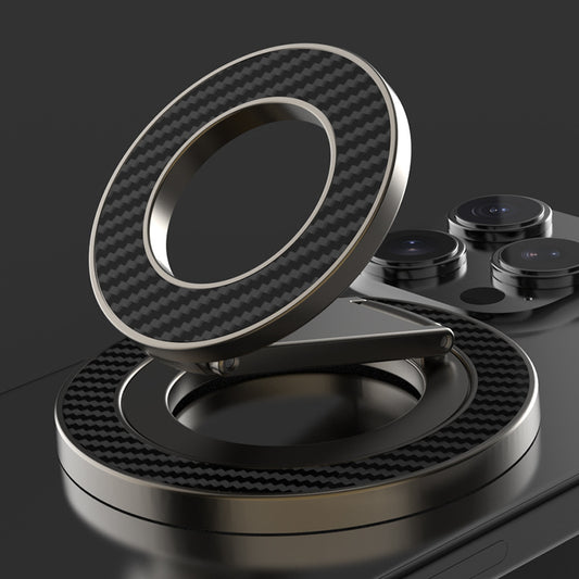 360 Degrees Rotating Folding  Magnetic Fastened Ring Mobile Phone Holder