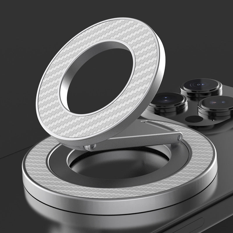 360 Degrees Rotating Folding  Magnetic Fastened Ring Mobile Phone Holder
