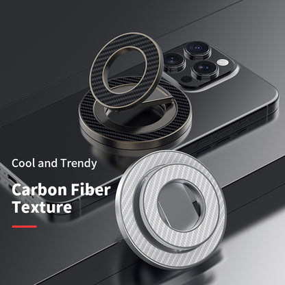 360 Degrees Rotating Folding  Magnetic Fastened Ring Mobile Phone Holder