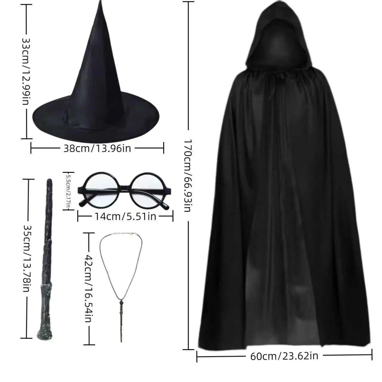 magic wand tie Halloween costume accessories