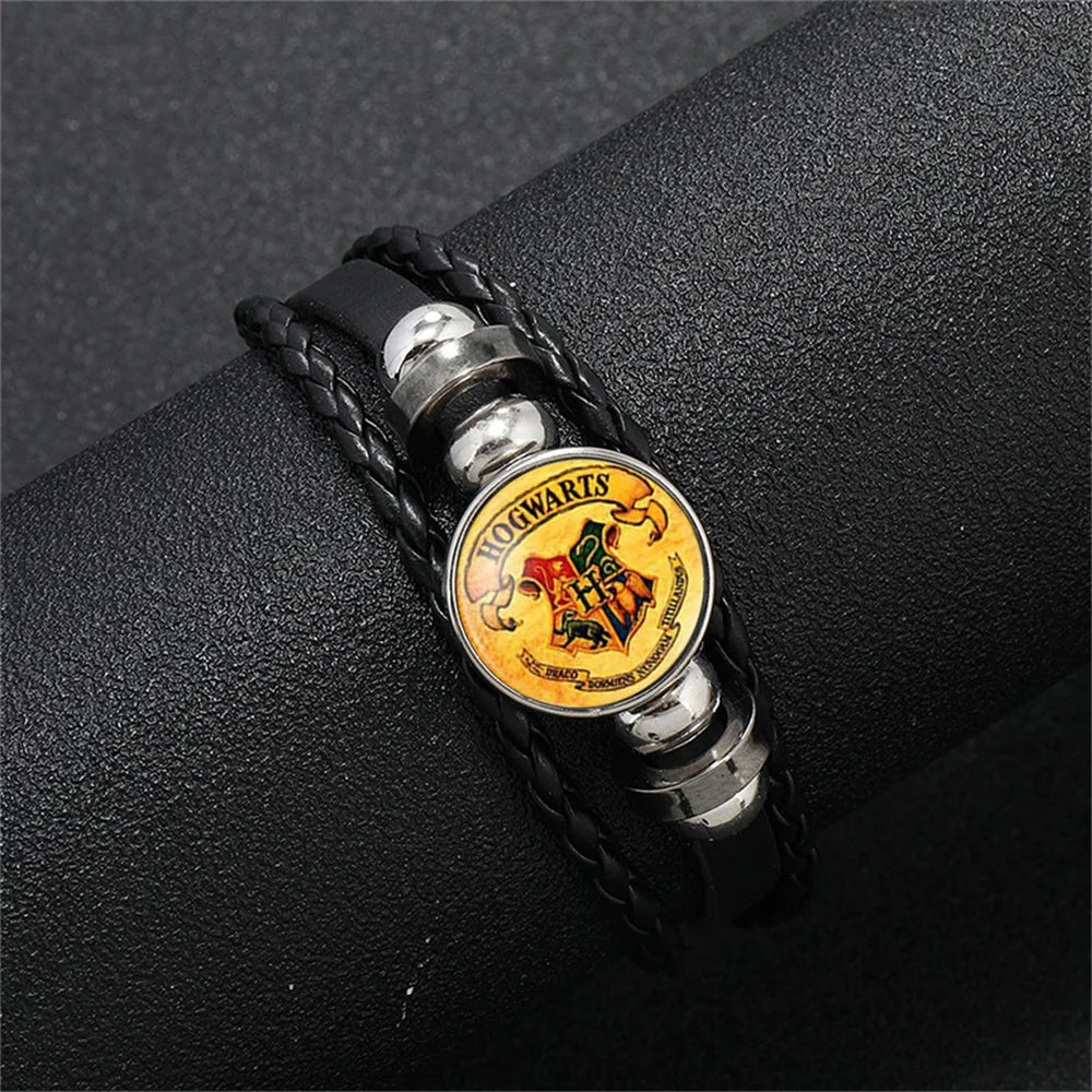 Harry Potter Beaded Leather Bracelets