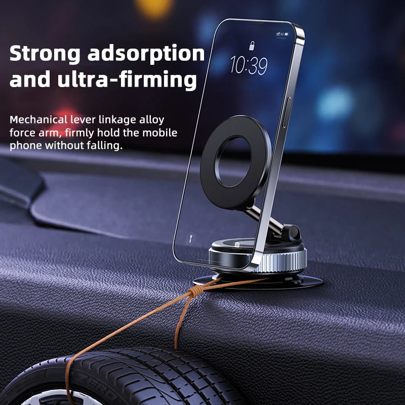 360 Degree Magnetic Phone Holder With Rotating attachment