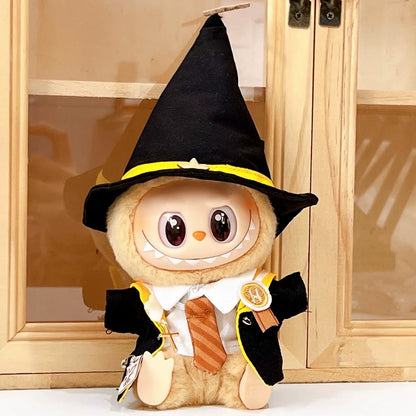 Labubu Pandent Doll Clothes Magic School Set Doll