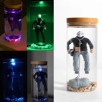 Jason Voorhees Friday 13th  Water Lantern Horror Decoration