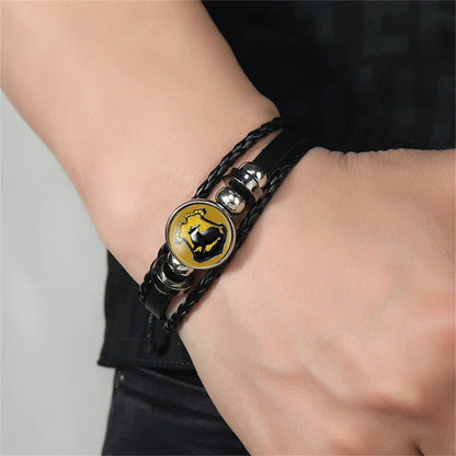 Harry Potter Beaded Leather Bracelets