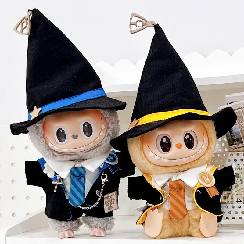 Labubu Pandent Doll Clothes Magic School Set Doll