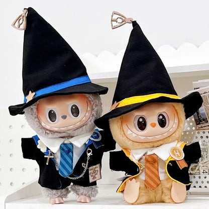 Labubu Pandent Doll Clothes Magic School Set Doll