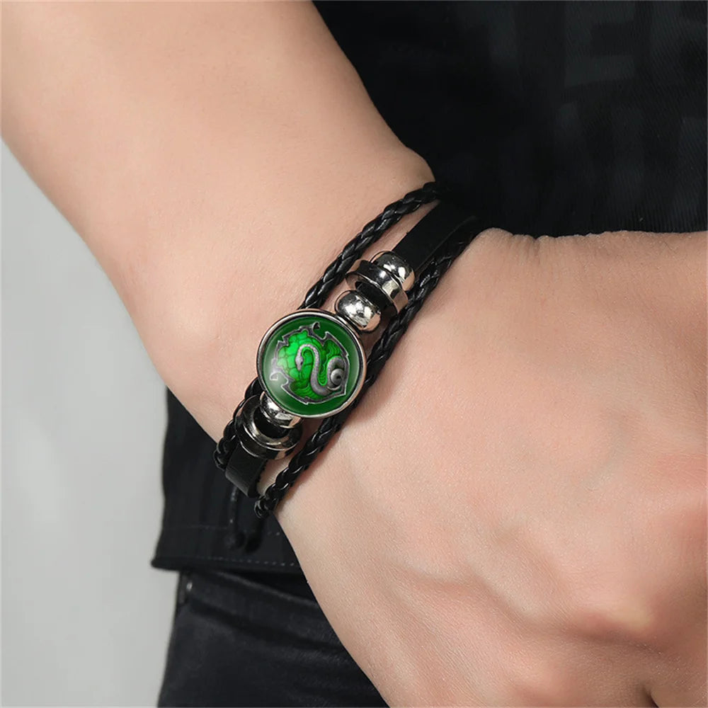 Harry Potter Beaded Leather Bracelets