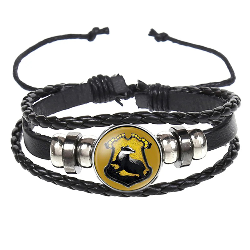 Harry Potter Beaded Leather Bracelets