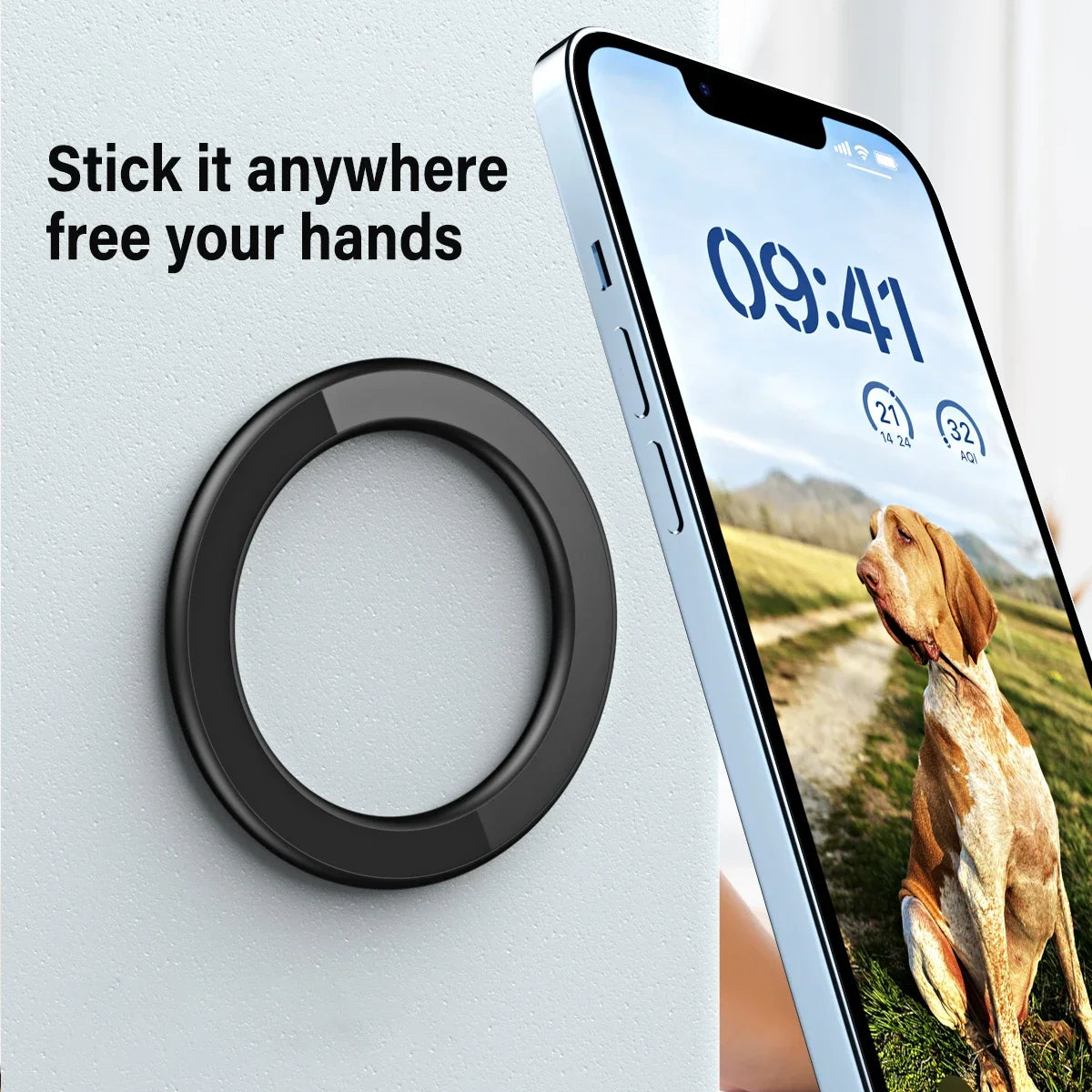 Magnetic Ring  Mobile Phone Holder Magnetic Car Phone Stand