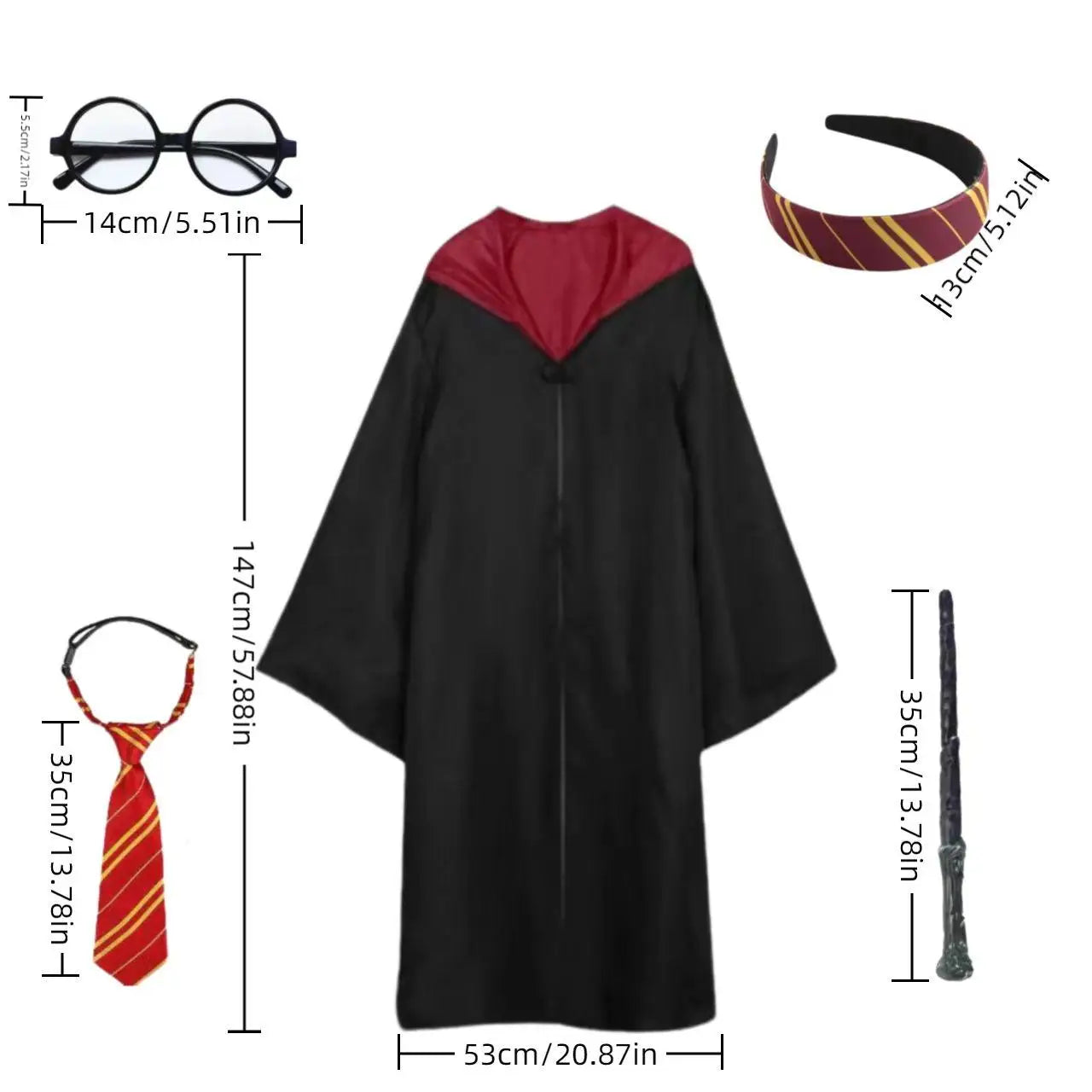 magic wand tie Halloween costume accessories