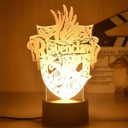 Harrys Pottered Toys 3D Anime  Night Lamp