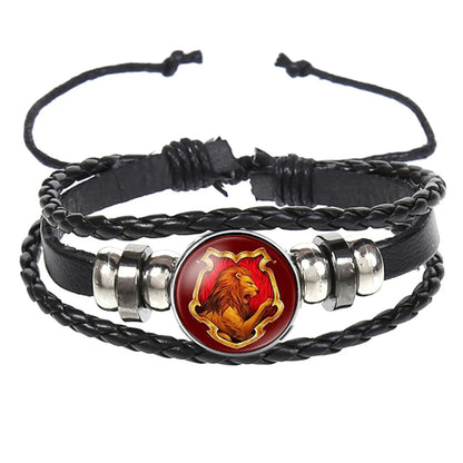 Harry Potter Beaded Leather Bracelets
