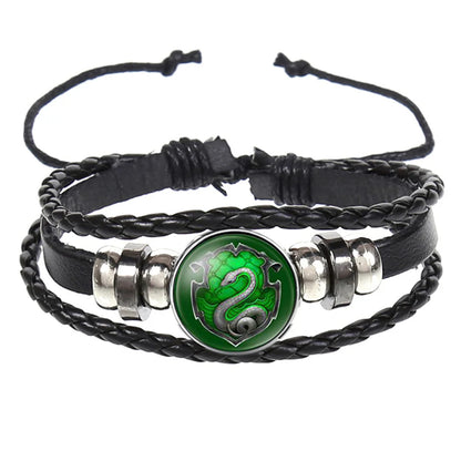 Harry Potter Beaded Leather Bracelets