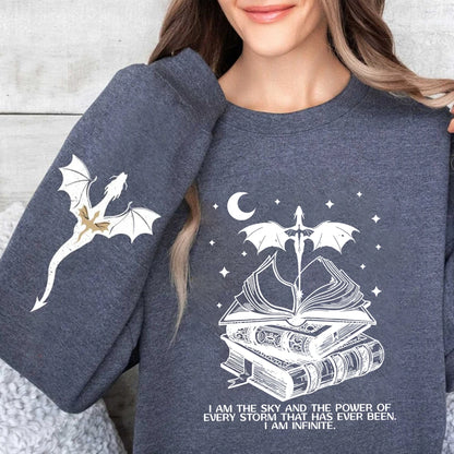 Basgiath War Fourth Wing Sweater  Sleeve Sweatshirts