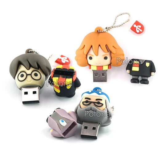 Harry Potter Characters USB 2.0  Flash Drives