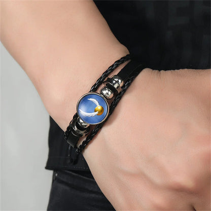 Harry Potter Beaded Leather Bracelets