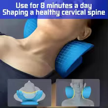Cervical Spine  Neck Massage  Pillow Traction Corrector