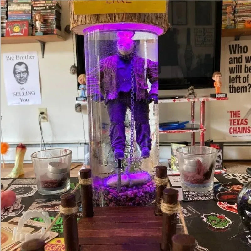 Jason Voorhees Friday 13th  Water Lantern Horror Decoration
