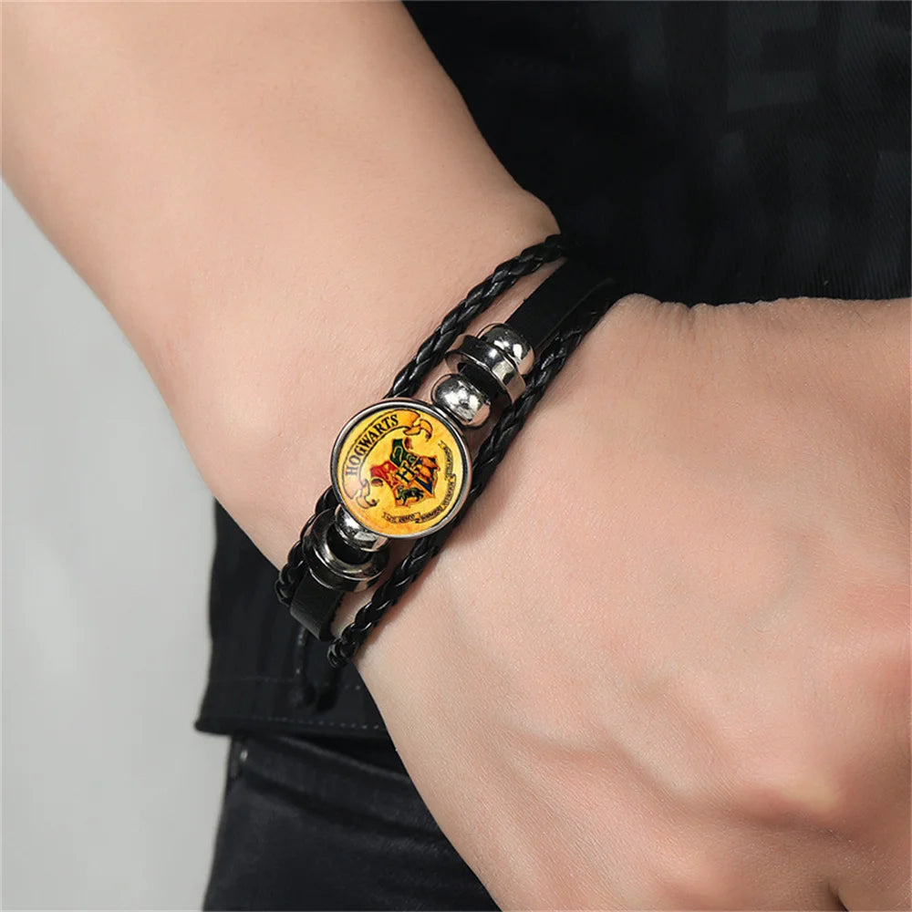 Harry Potter Beaded Leather Bracelets