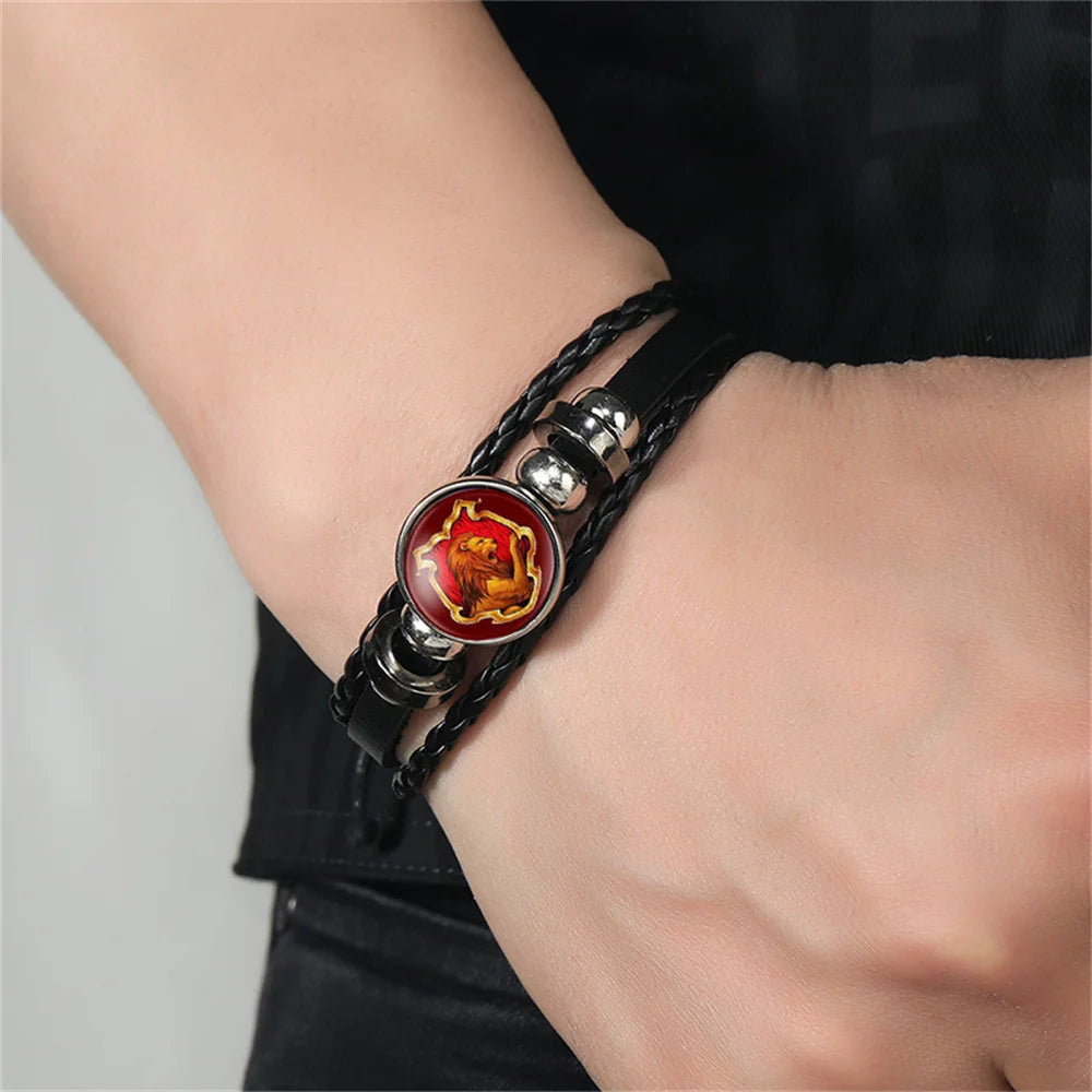 Harry Potter Beaded Leather Bracelets