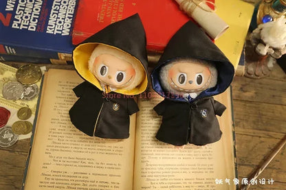 Labubu Pandent Doll Clothes Magic School Set Doll