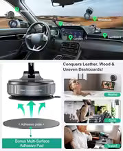 360 Degree Magnetic Phone Holder With Rotating attachment