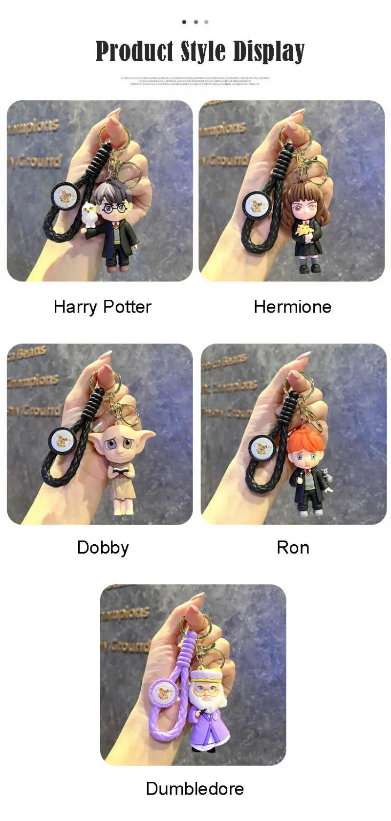 Hermione Harry Potter Keychain