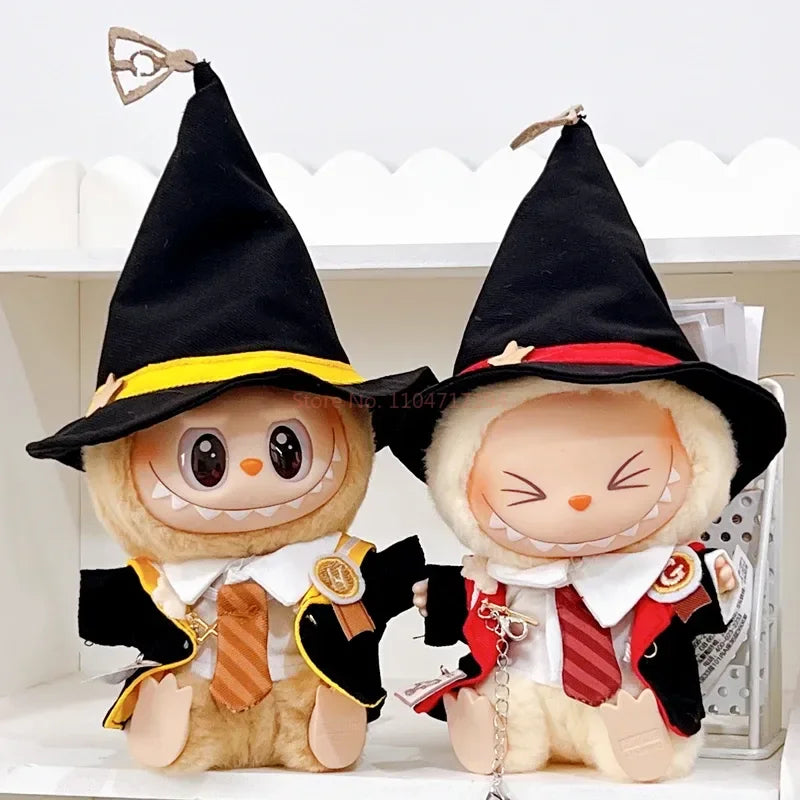 Labubu Pandent Doll Clothes Magic School Set Doll