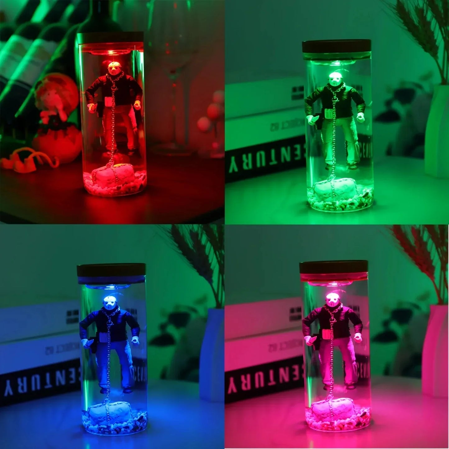 Jason Voorhees Friday 13th  Water Lantern Horror Decoration