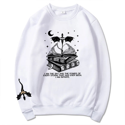 Basgiath War Fourth Wing Sweater  Sleeve Sweatshirts