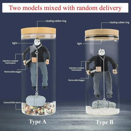Jason Voorhees Friday 13th  Water Lantern Horror Decoration