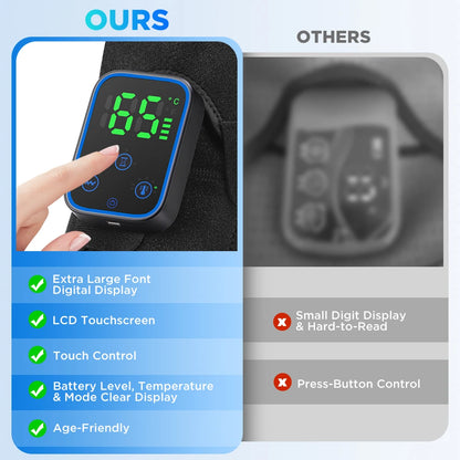 Portable Electric Vibration Knee  Massager