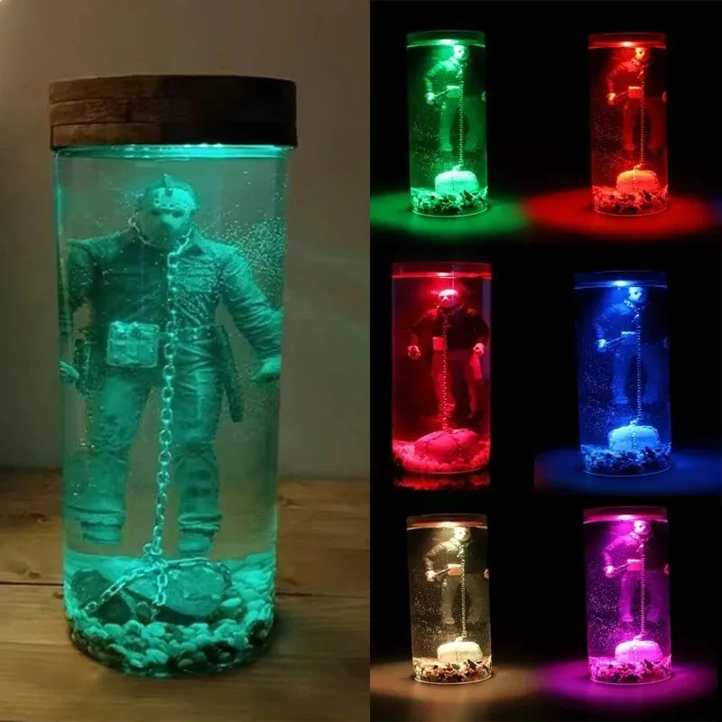 Jason Voorhees Friday 13th  Water Lantern Horror Decoration