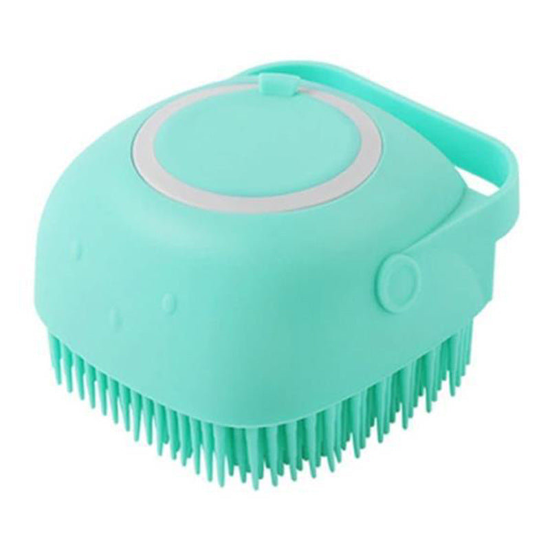 Silicone Dogs & Cat Bathroom Bath Massage  Cleaning  Brush - Alvioni