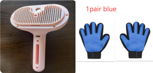 Pet Comb Brush Built-in Mist Humidifier Pet Products - Alvioni