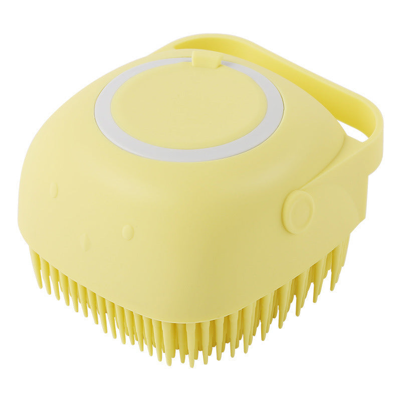 Silicone Dogs & Cat Bathroom Bath Massage  Cleaning  Brush - Alvioni