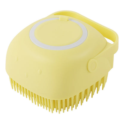 Silicone Dogs & Cat Bathroom Bath Massage  Cleaning  Brush - Alvioni