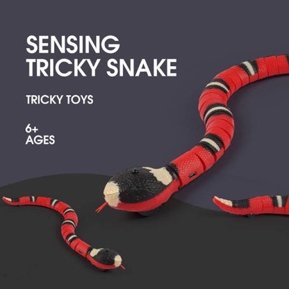 Smart Sensing Snake Funny Cat Toy - Alvioni
