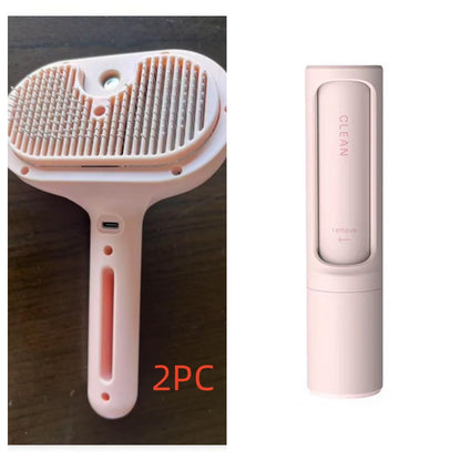 Pet Comb Brush Built-in Mist Humidifier Pet Products - Alvioni