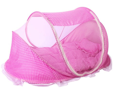 Foldable  Baby Bed Net With Pillow Net 2pieces Set - Alvioni