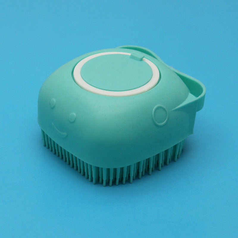 Silicone Dogs & Cat Bathroom Bath Massage  Cleaning  Brush - Alvioni