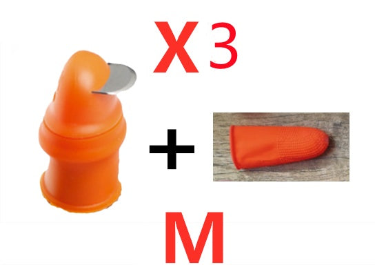 Silicone Finger Protector For Fruits Thumb Blade
