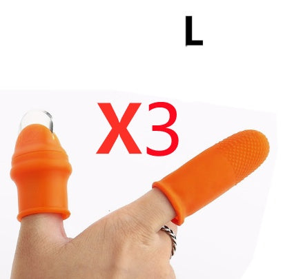 Silicone Finger Protector For Fruits Thumb Blade