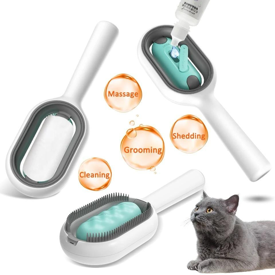Pet Grooming Brush Dematting Dog & Cat Comb  Brush - Alvioni