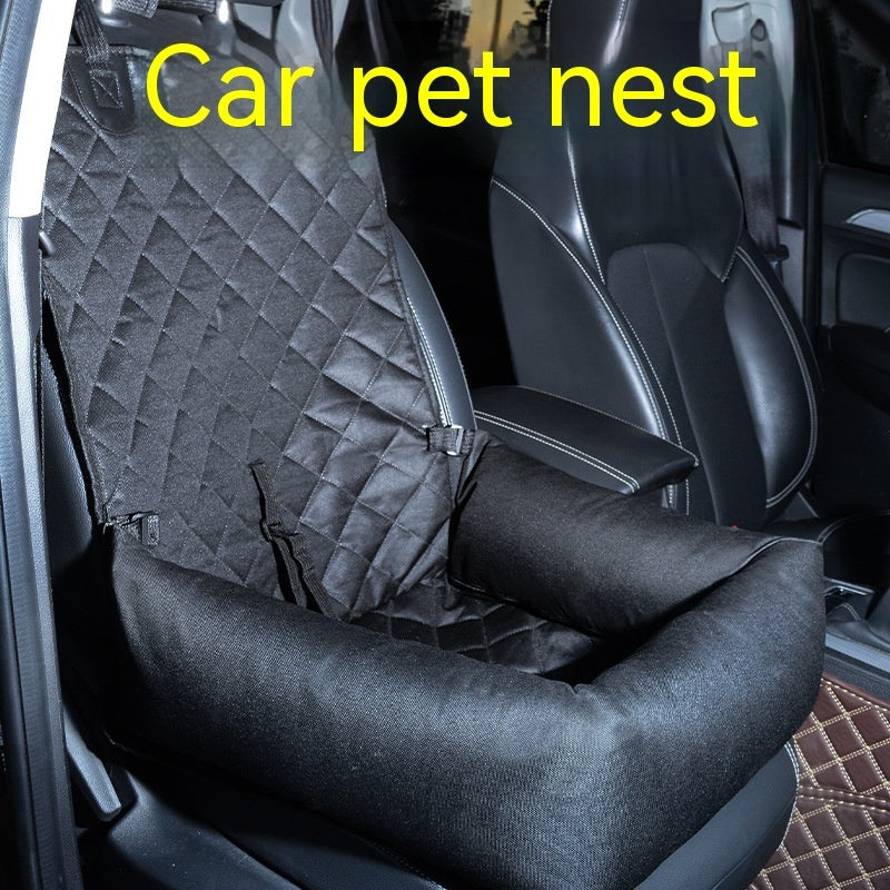 Pet Car Travel Rear Seat Cushion Dog Travel Toilet - Alvioni
