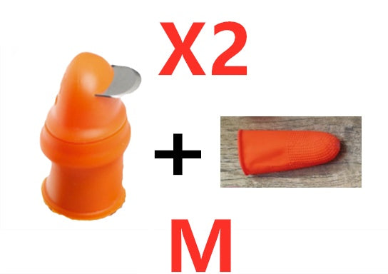 Silicone Finger Protector For Fruits Thumb Blade