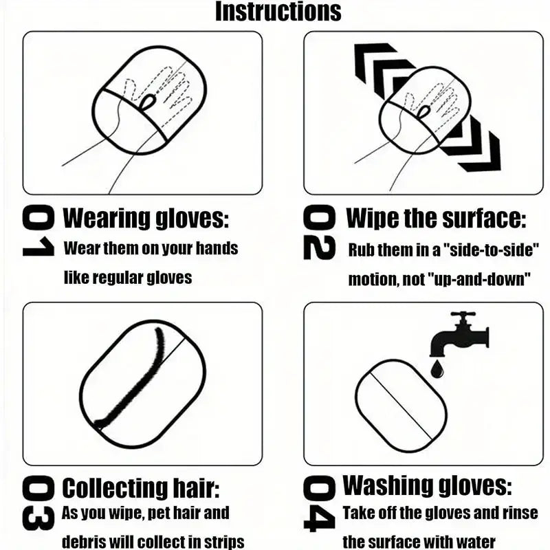 Fur Away Glove