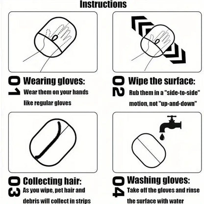 Fur Away Glove